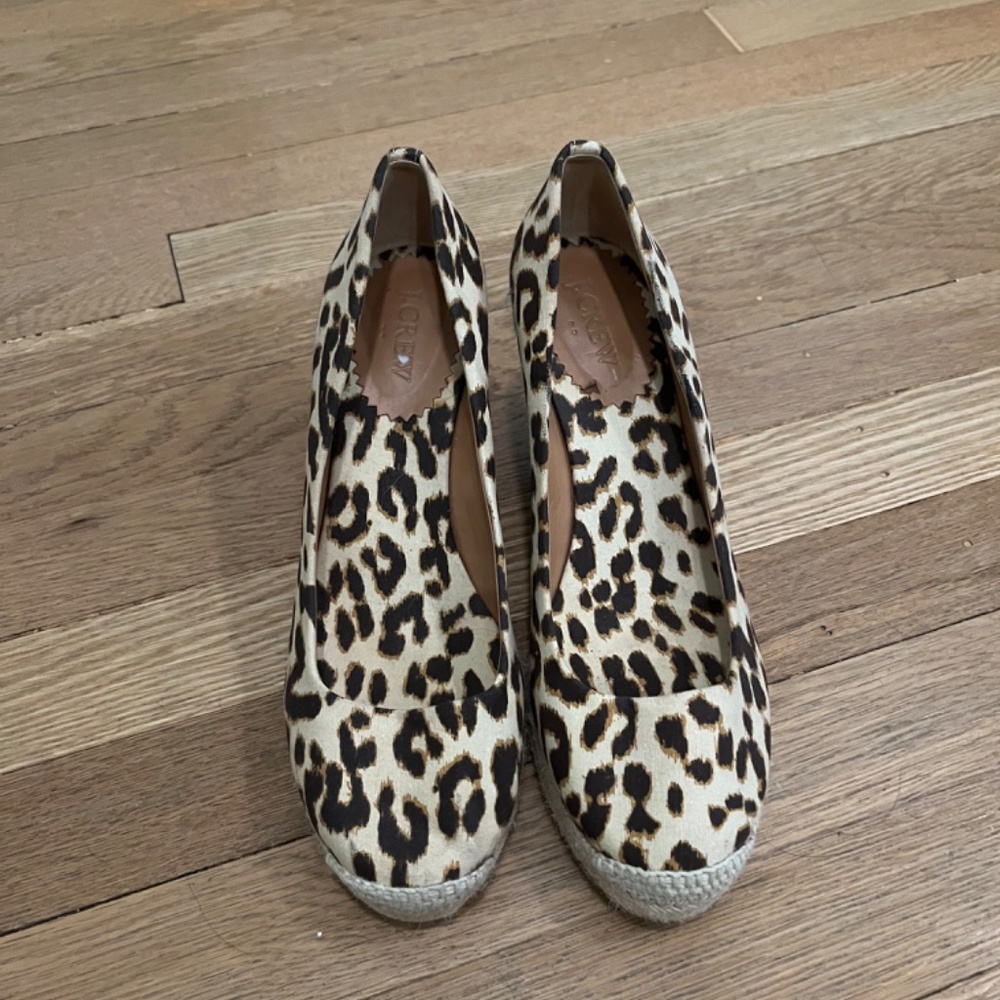 J crew leopard espadrilles - Picture 3 of 5